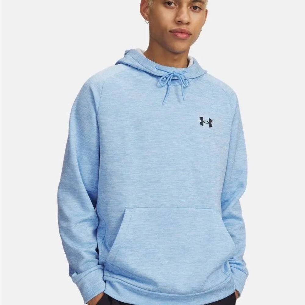 Under Armour Men's Light Blue Hoodie